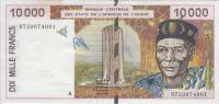Gallery image for West African States p114Ae: 10000 Francs
